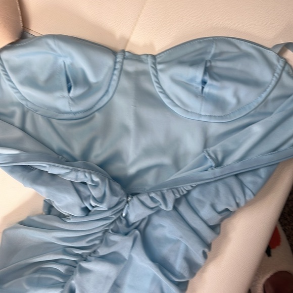 Homecoming Christmas dress. Size small blue - Picture 7 of 7